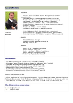 consultant et management international Book