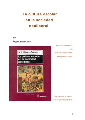 universidad neoliberal Book