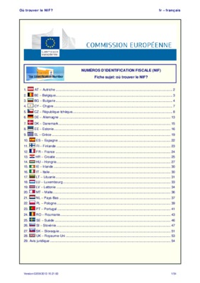 identification fiscale Book