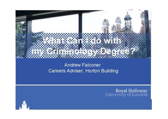 criminology Book