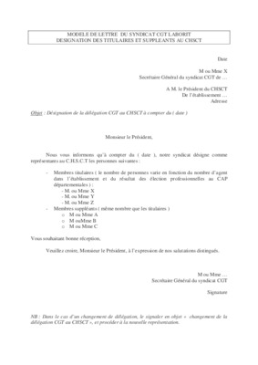 membre chsct Book