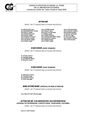 liste recapitulative Book