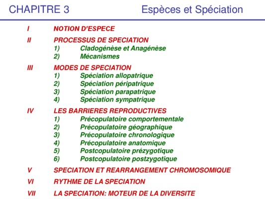 speciation stasipatrique Book