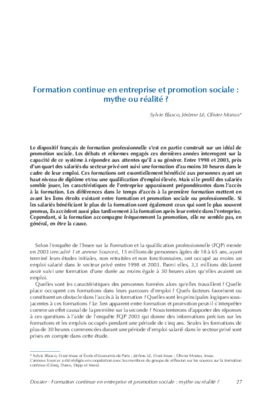 carriaire en entreprise et la promotion Book