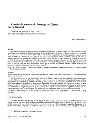 courbe de remous Book