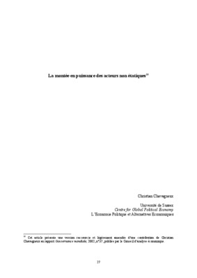 du lien entre gouvernance et Book