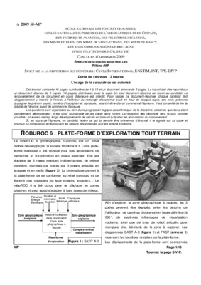 corrige roburoc6 plate forme d_exploration tout terrain Book