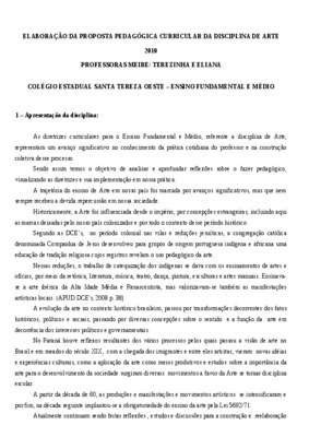 proposta pedagogica Book