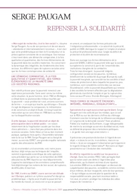 serge paugam Book