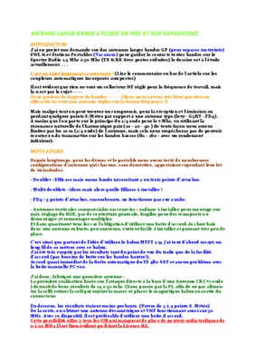 antenne patch a large bande Book
