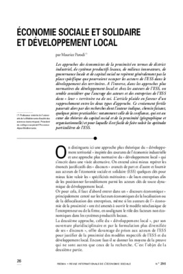le developpement local solidaire Book