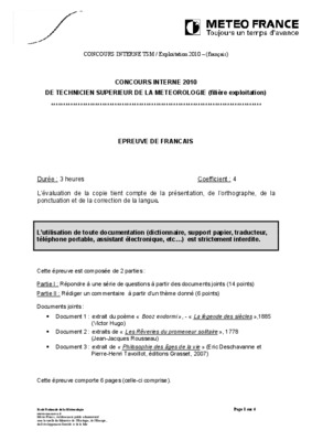 cours de meteorologie generale technicien superieur Book