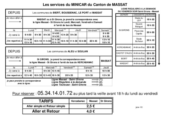 bus saint girons 09200 Book