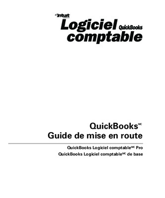 quickbooks en francais Book