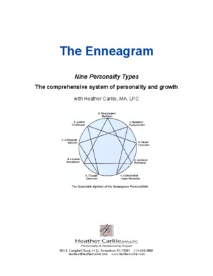 the enneagram Book