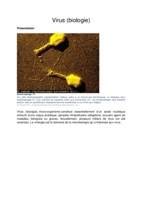 virus biologie Book