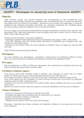 jquery le framework javascript du web 2 0 Book