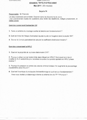 annales examen master Book