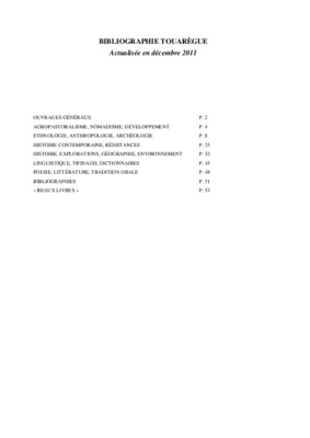 touaregue Book