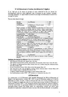 al khwarizmi Book