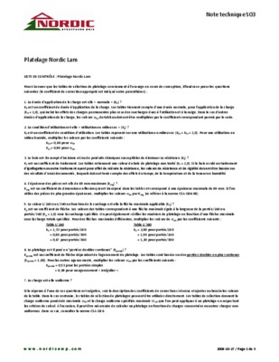 note de calcul platelage Book