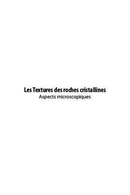 textures des aliments Book