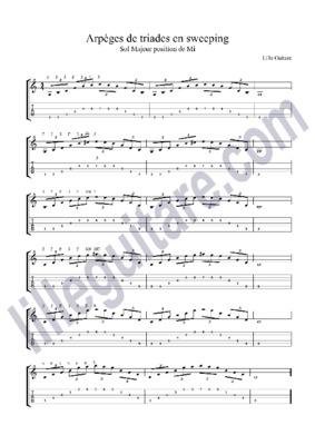 arpeges guitare Book