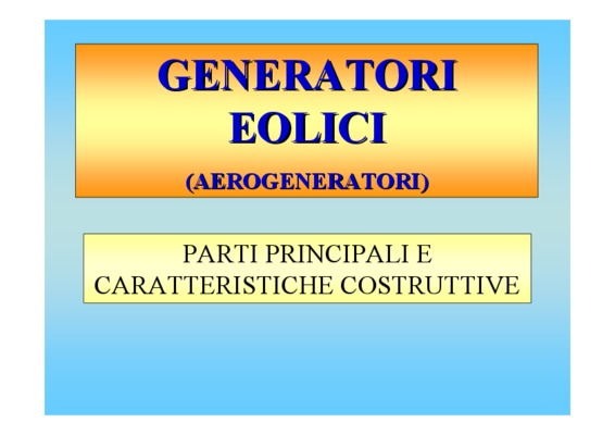 aerogeneratori Book