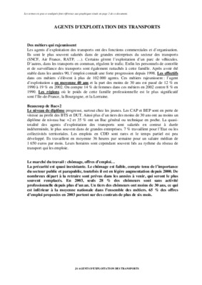 exploitation des transports Book