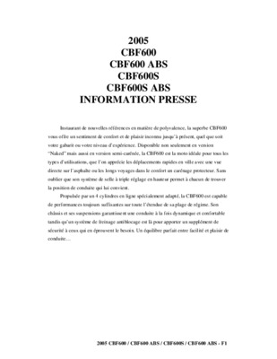 cbf600 Book