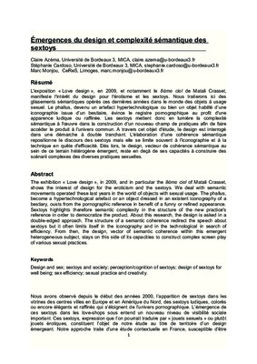 emergences Book