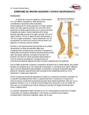 syndrome de brown sequard Book