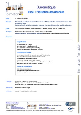 protection excel Book