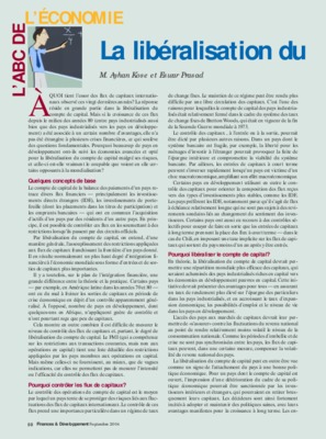 liberalisation du compte capital Book