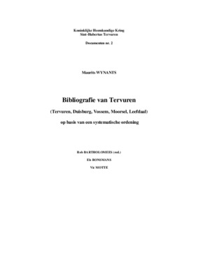 tervuren Book