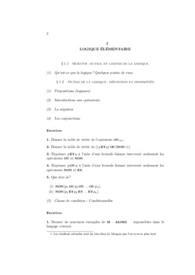logique elementaire Book