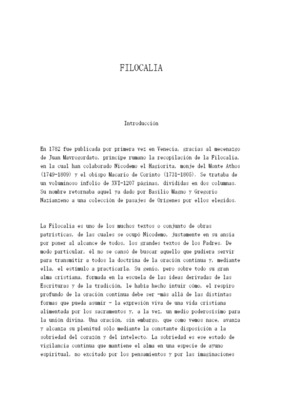 filocalia i Book