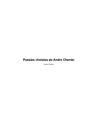choisies Book