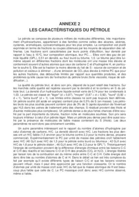 caracteristiques du petrole Book