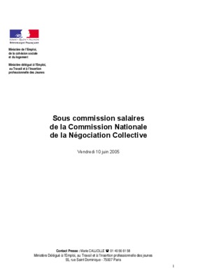 sous commission Book