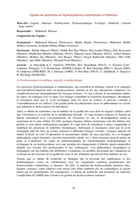 dtermination de temps de sjour dts Book