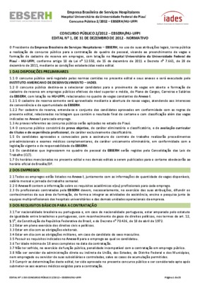 prova ebserh Book