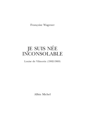 inconsolable Book