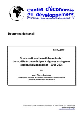 caracteristique de l economie malgache Book