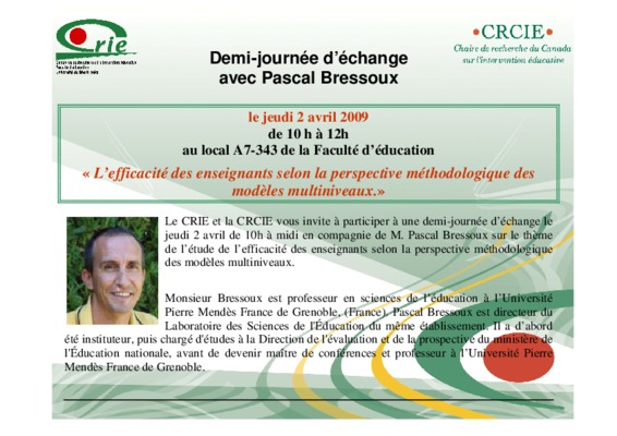 bressoux pascal Book