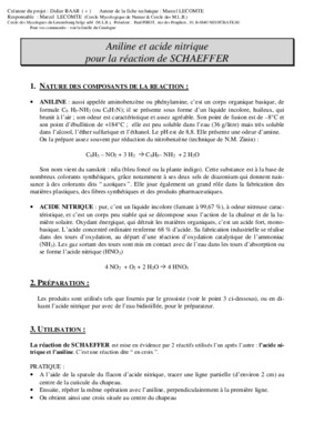 reaction de l_acide nitrique sur le fer aluminium etc Book