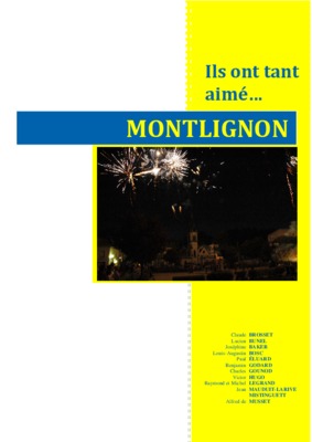 montlignon Book