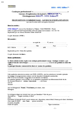 licence professionnel scaner Book