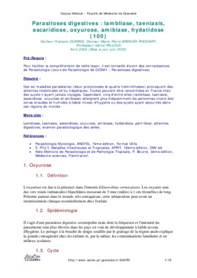 ascaridiose pdf Book