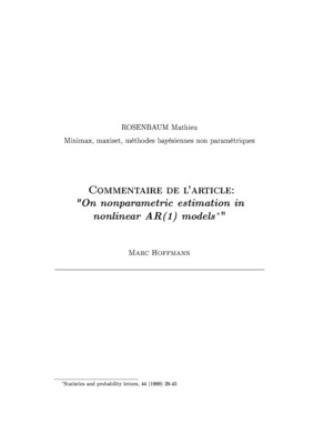 commentaire de l article Book